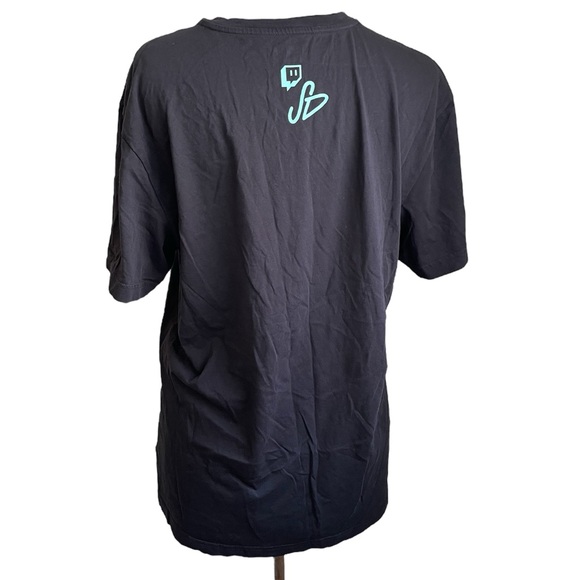 NWOT Twitch Con 2022 T-shirt Black large - Picture 5 of 7